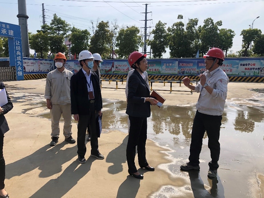 華光股份紀委督查惠聯垃圾熱電重點項目