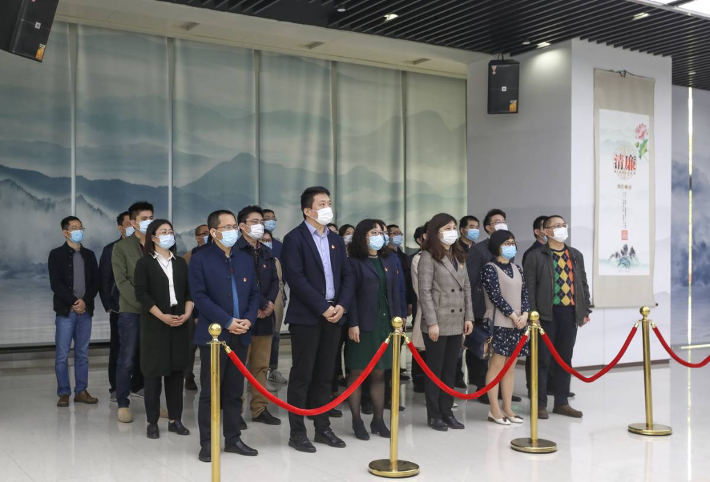 市政院黨委組織黨員干部 參觀無錫國有企業廉政教育基地